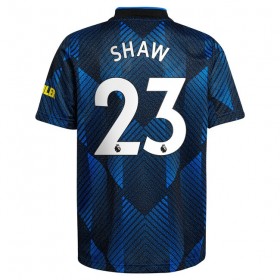 Completo Calcio Manchester United Luke Shaw 23 Divisa Terza 2021-2022